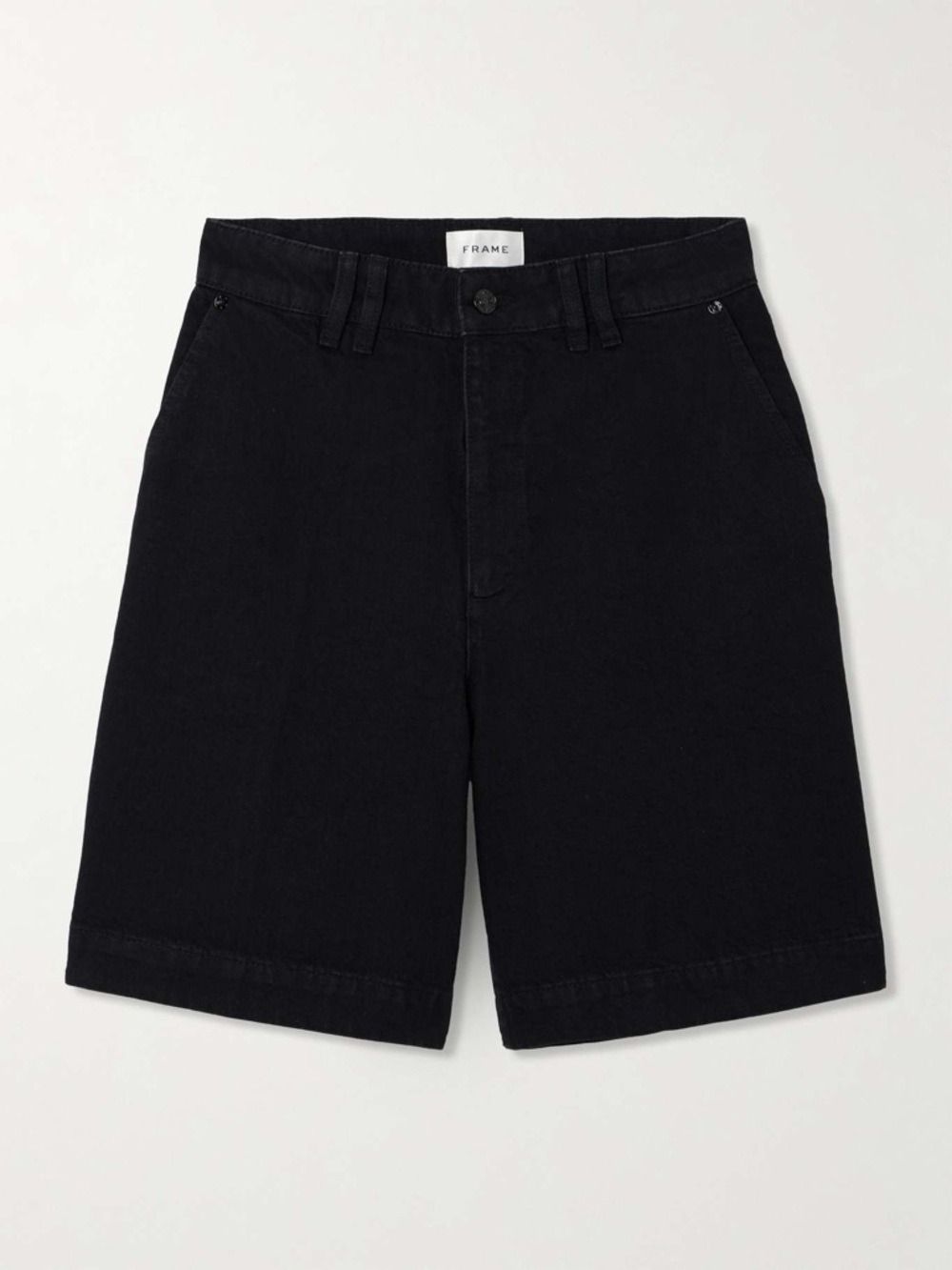 🌟SALE NWT Frame Trouser Denim Shorts Trouble Black Wash